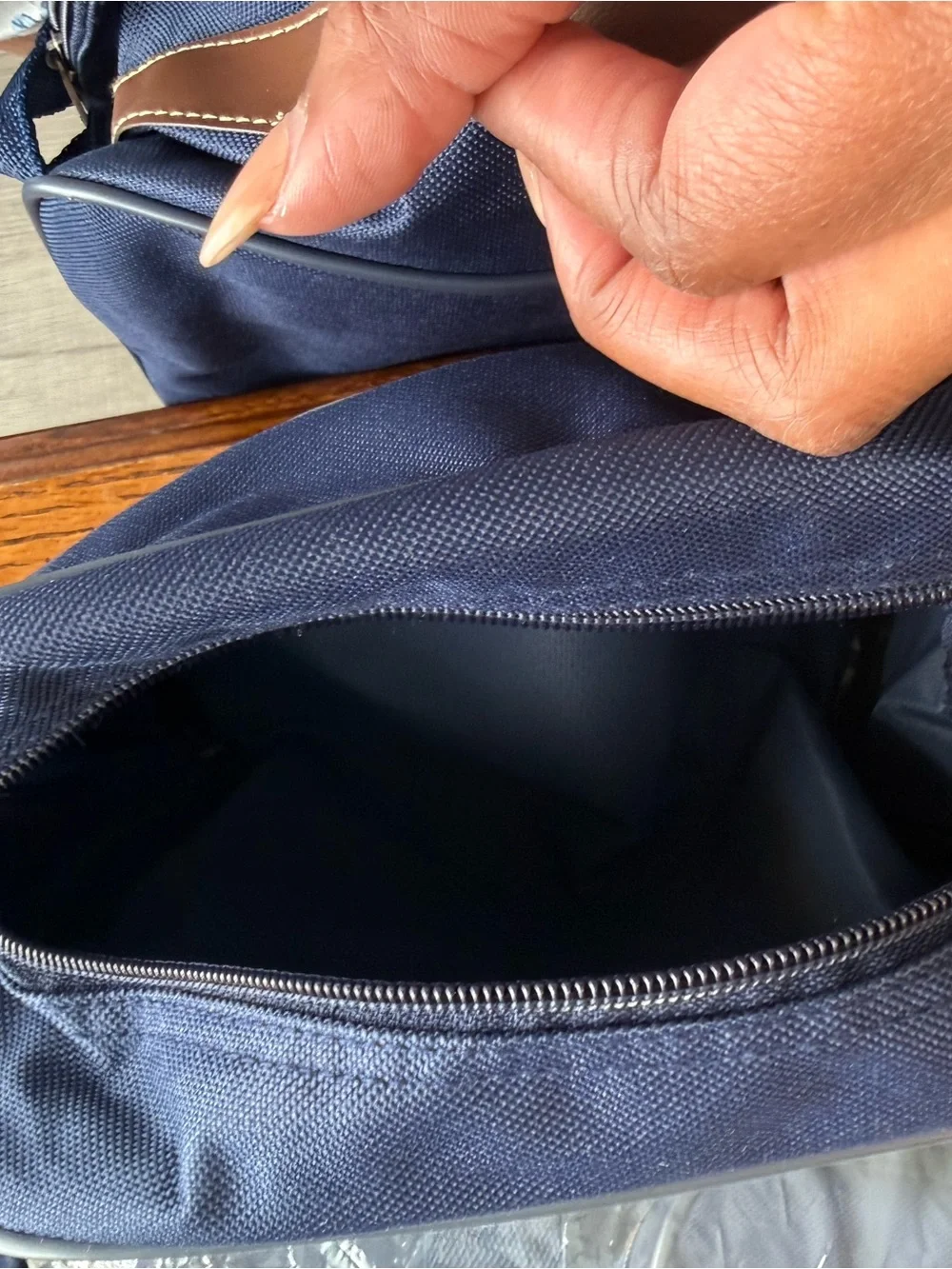 Vincelli navy duffle